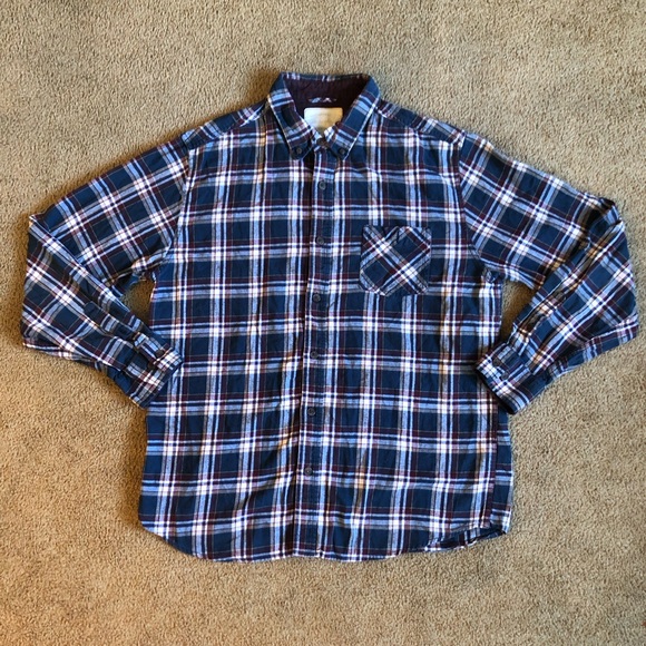 Weatherproof Other - Weatherproof Vintage men’s flannel large plaid pattern Longsleeve casual button